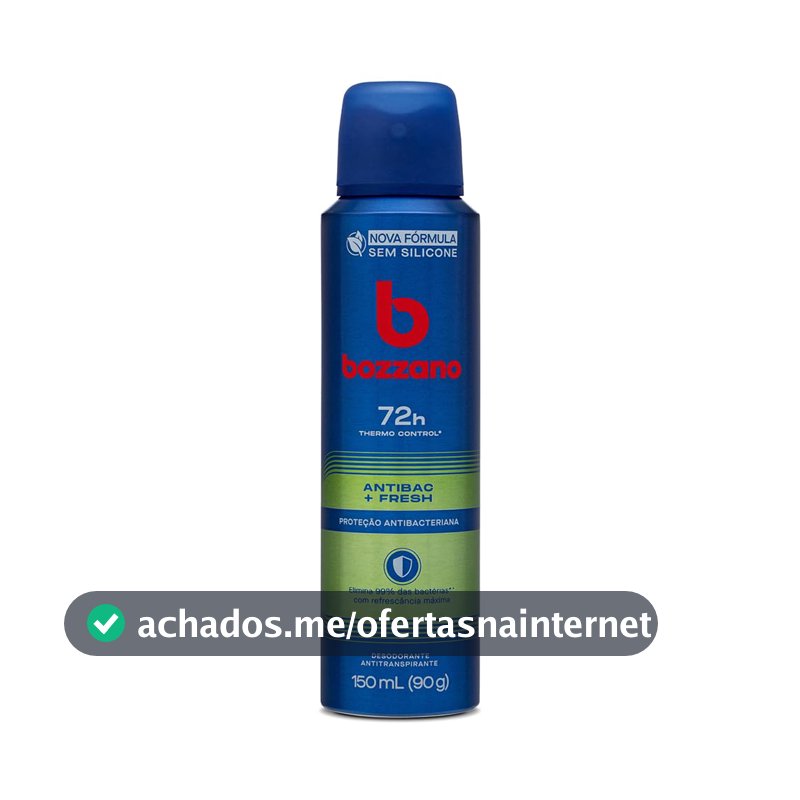 Bozzano Desodorante Aerossol Fresh 150Ml
