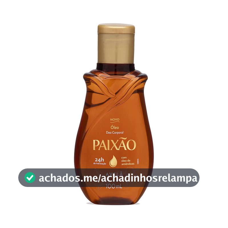 Paixão Óleo Corporal Avelã 100 Ml