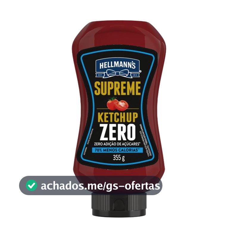 Ketchup Hellmann's Supreme Zero 335g