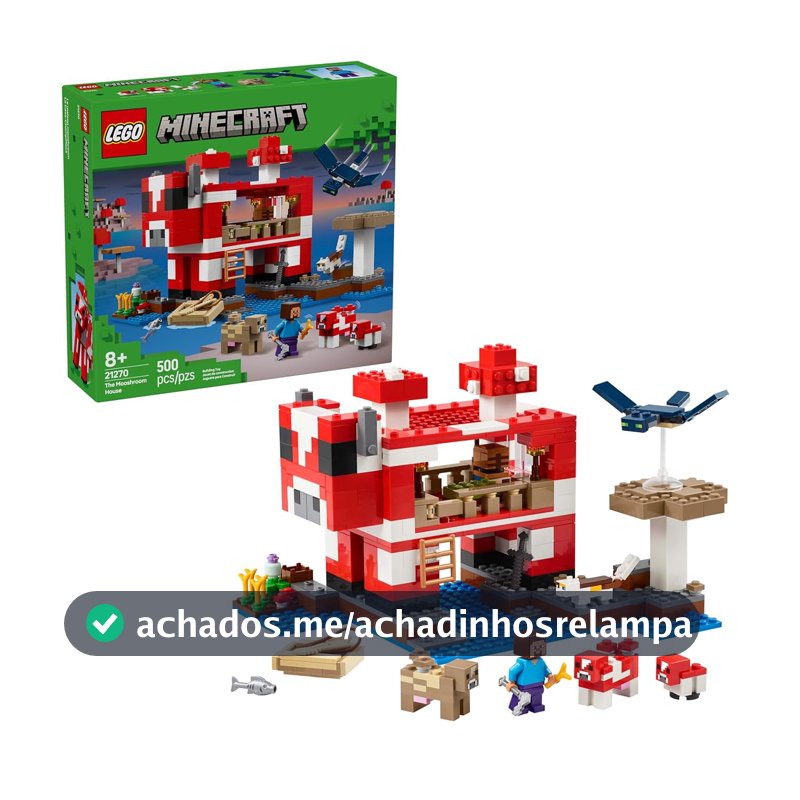 LEGO Minecraft A Casa Coguvaca 21270 (500 Peças)