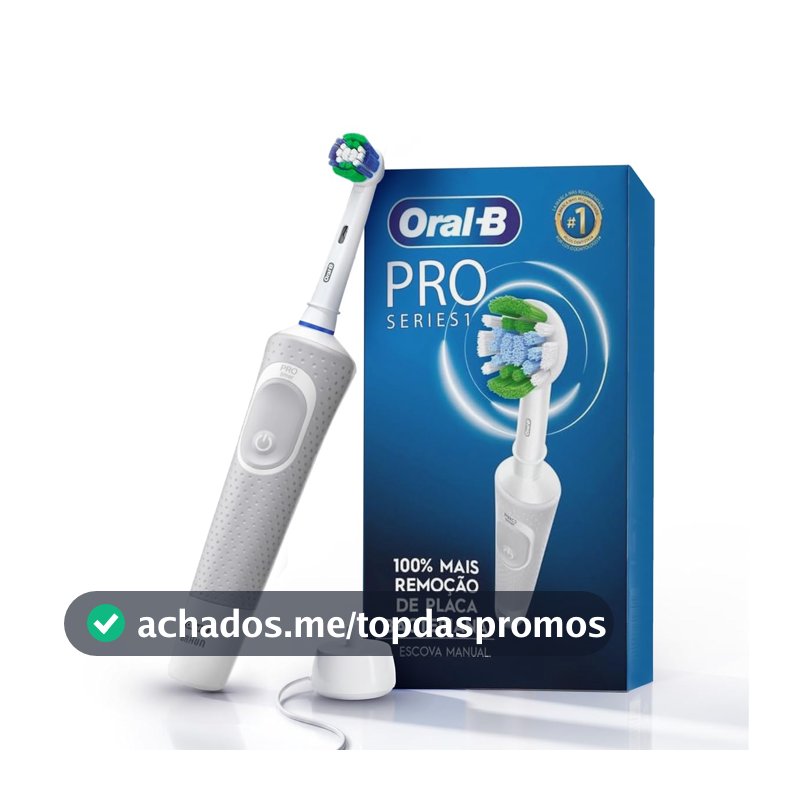 Oral-B Escova de Dente Elétrica PRO Series 1, 1 Unidade