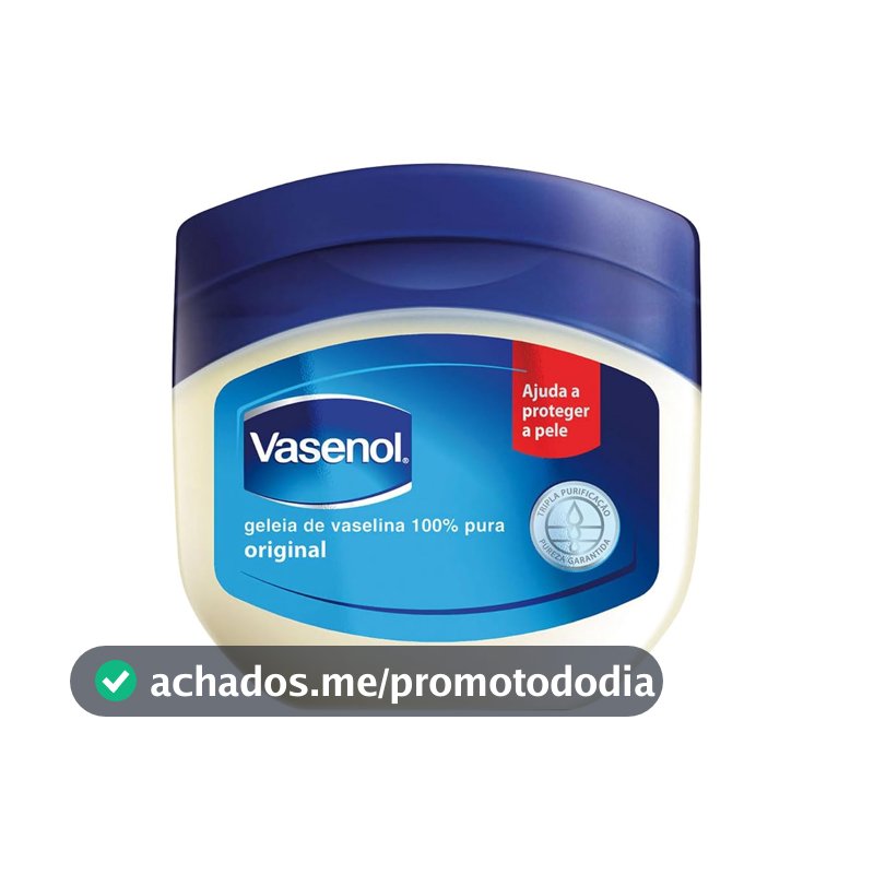 Vasenol Geleia de Vaselina Hidratante para Pele Ressecada