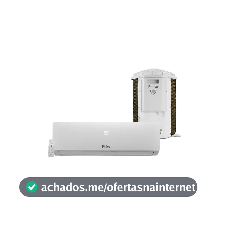 Ar Condicionado Split Hi Wall Philco 12000 BTU/h Frio PAC12FI – 220 Volts