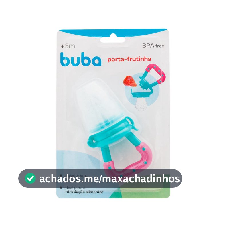 Buba Porta Frutinha Buba Rosa