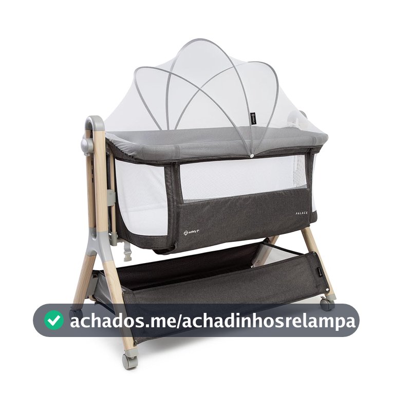 Berço Co-Bed Safety 1st, Palace, Grey