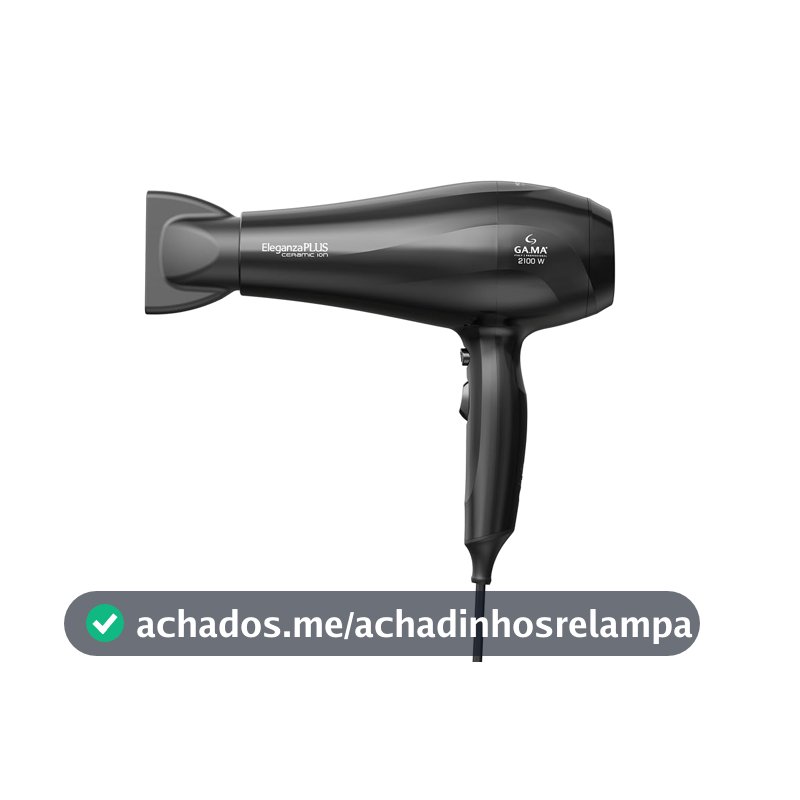 GA.MA ITALY Secador de Cabelo Gama Eleganza Plus Ceramic Ion 2100W 127V