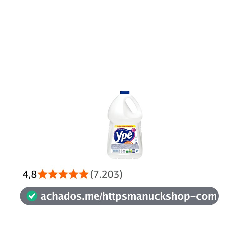 Ypê Detergente Clear 5L