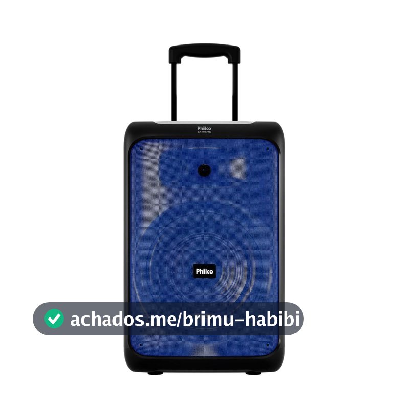 Caixa de Som Philco Extreme 600W Bluetooth v5.1 PCX5200