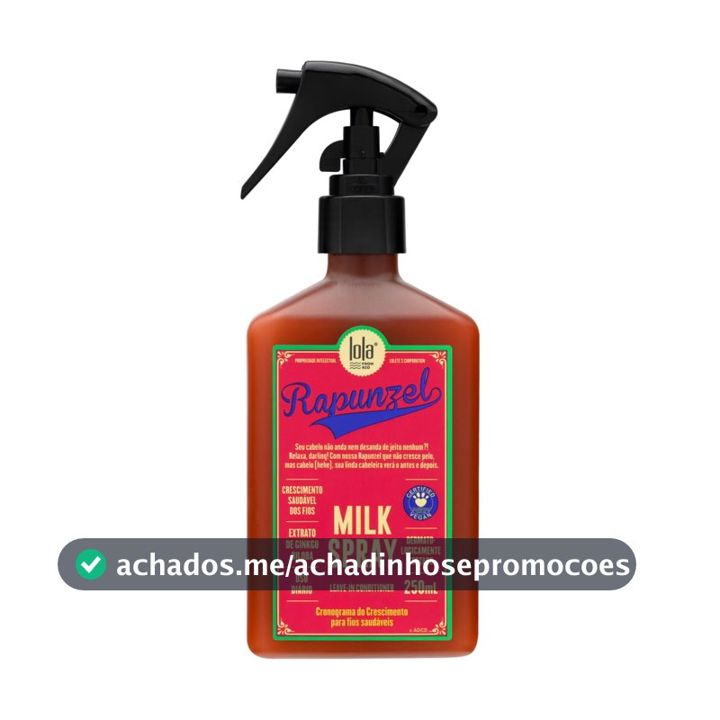 Rapunzel Milk Leave-in Spray 250ml , Lola Cosmetics