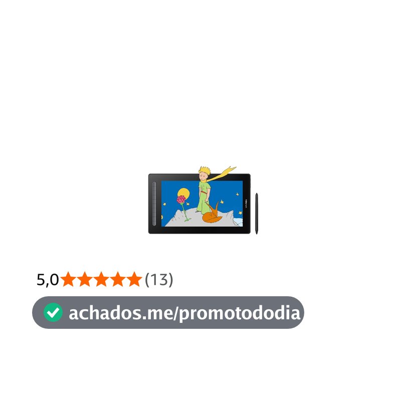 MESA DIGITALIZADORA ARTIST 16 PEN DISPLAY (2ND GEN) LE PETIT PRINCE PRETO