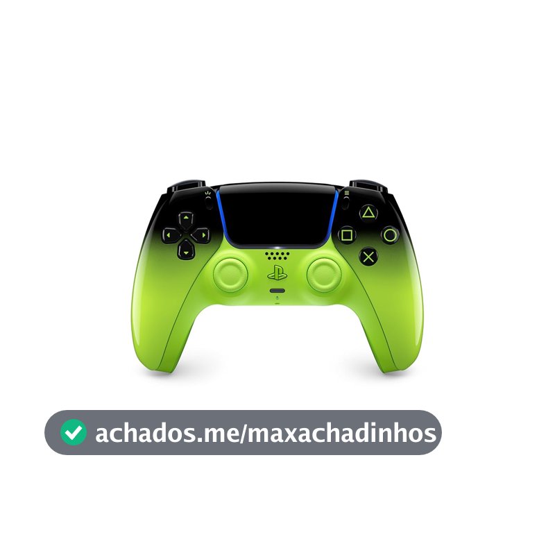 Controle sem fio PlayStation DualSense™ – Remix Green