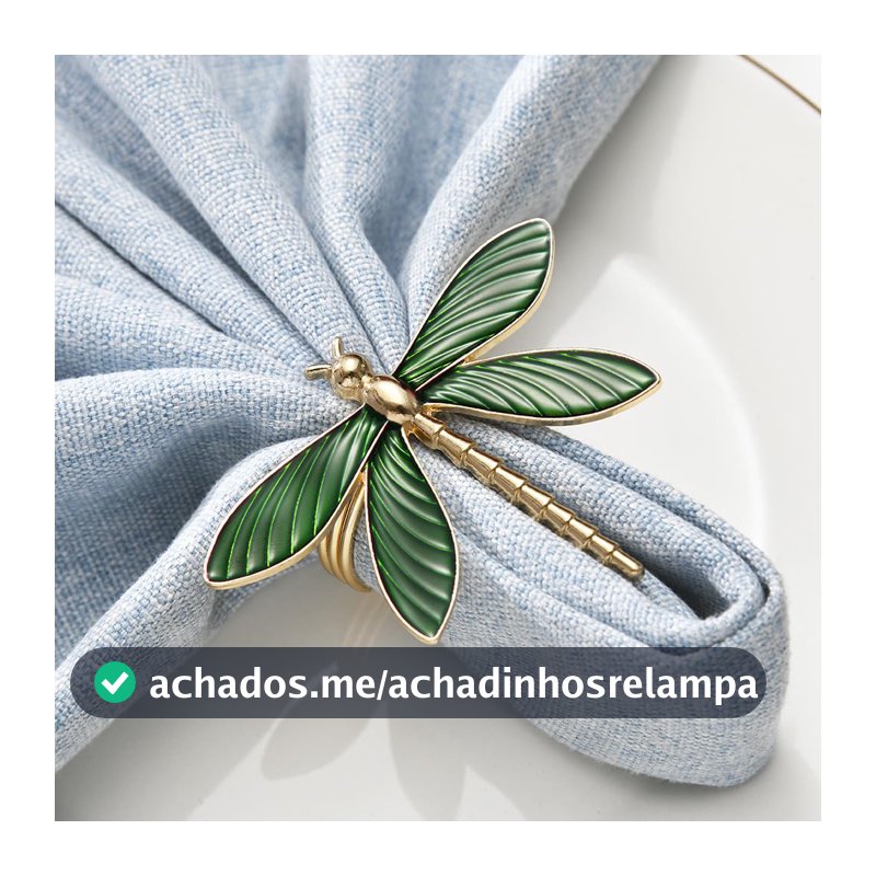 Conjunto de 2 anéis de guardanapo verde-escuro com gota de óleo, libélula, porta-guardanapos de metal para Dia de Ação de Graças, Natal, Halloween, casamento, aniversário, jantar, jantar, mesa, anéis