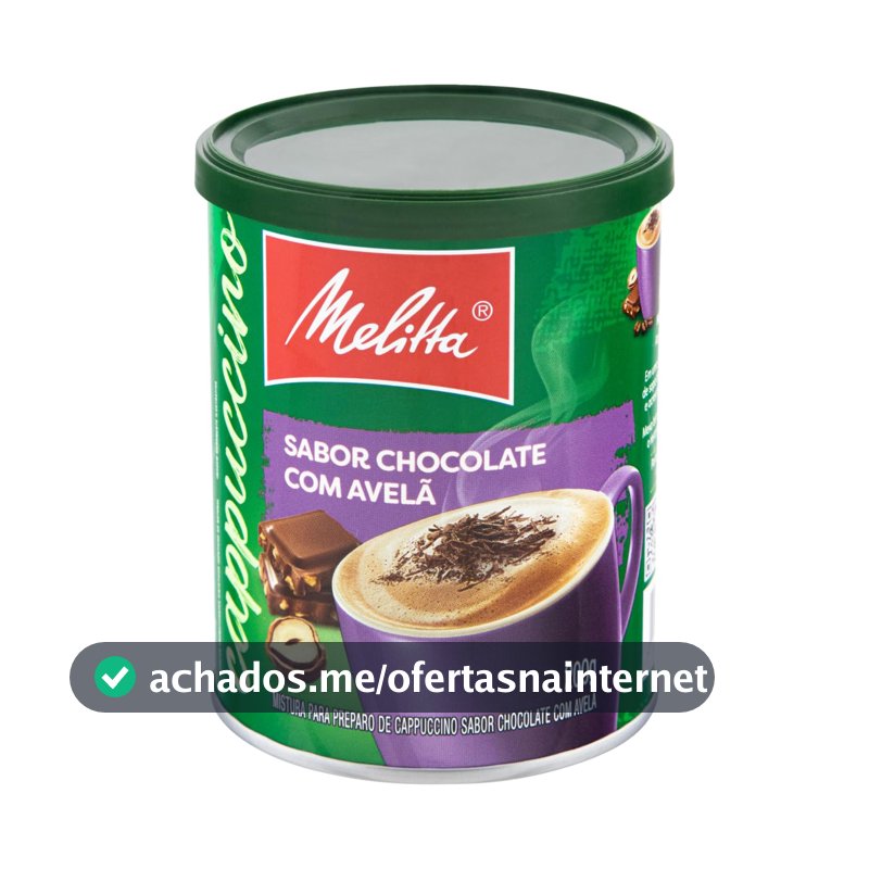 Cappuccino de Chocolate com Avelã, 200g
