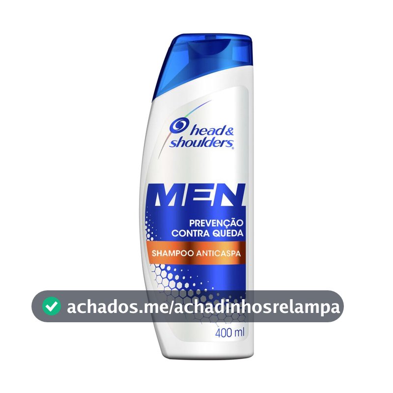 Head & Shoulders Shampoo Anticaspa Antiqueda 400 ml