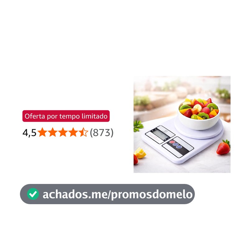 Balança de Cozinha Digital Premium Gourmet Resistente à Água Portátil Base Antiderrapante Visor de Alta Definição Pesagem Precisa Durável Moderna Ideal para Alimentos Frescos Doces Salgados Compacta