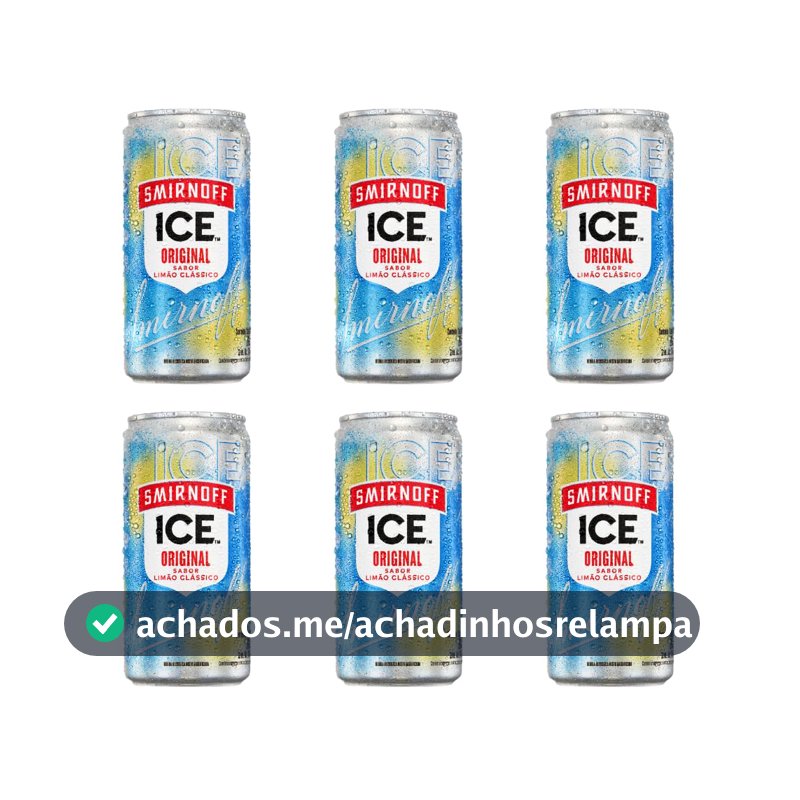 Vodka Smirnoff Ice 269ml - Pack 6 unidades
