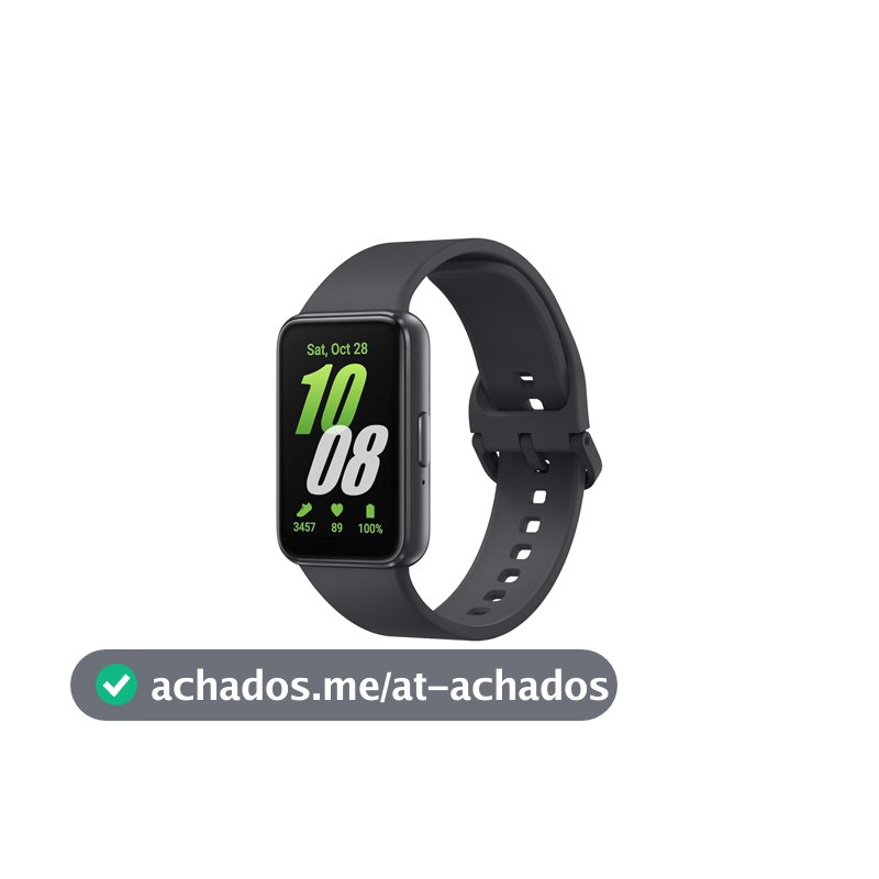 Smartwatch Samsung Galaxy Fit3 Display 1.6" Grafite