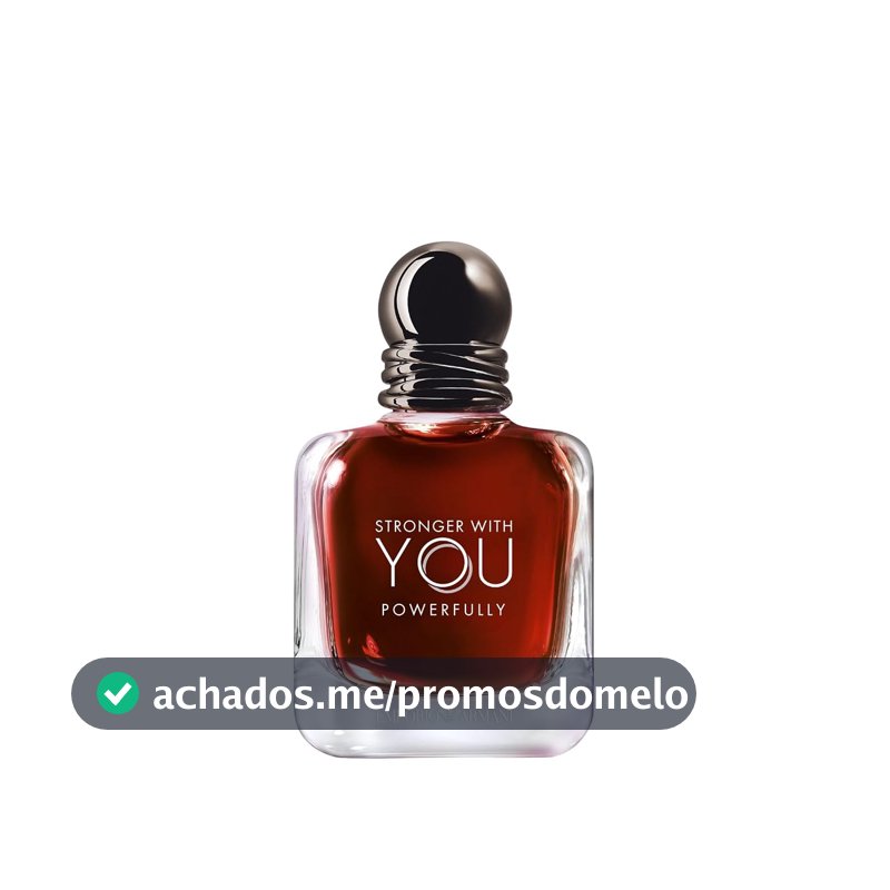 PERFUME MASCULINO EMPORIO ARMANI STRONGER WITH YOU POWERFULLY 50ML