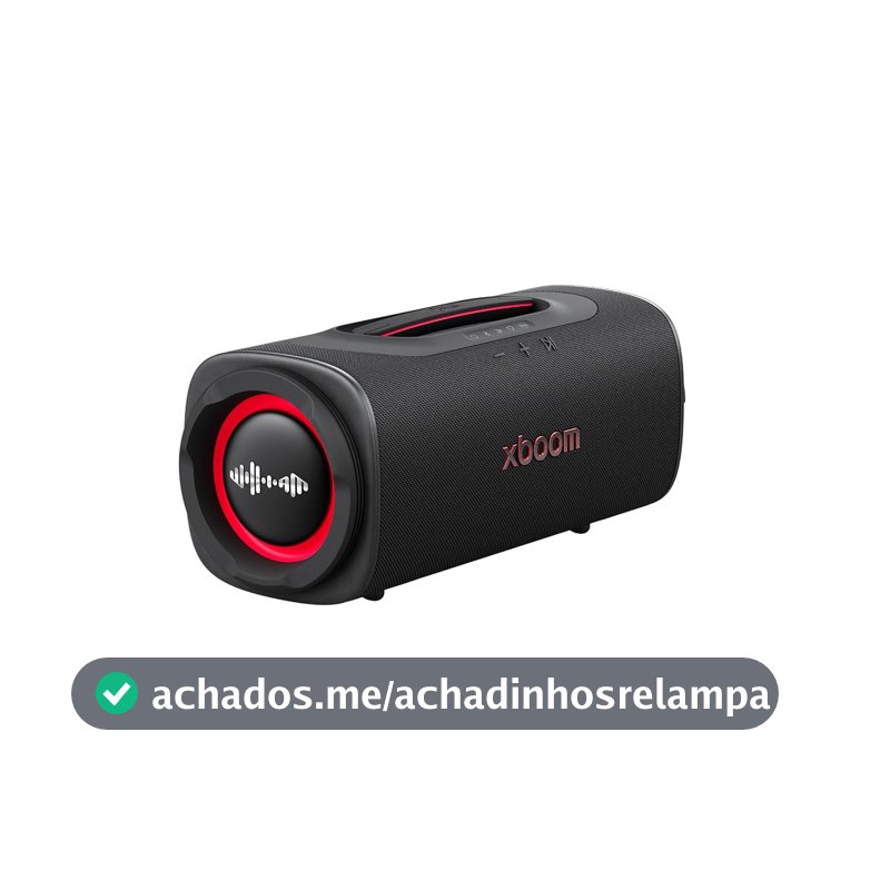 Caixa de Som LG Boombox Speaker XBOOM Blast 220W Bluetooth Bat. 36h IP68
