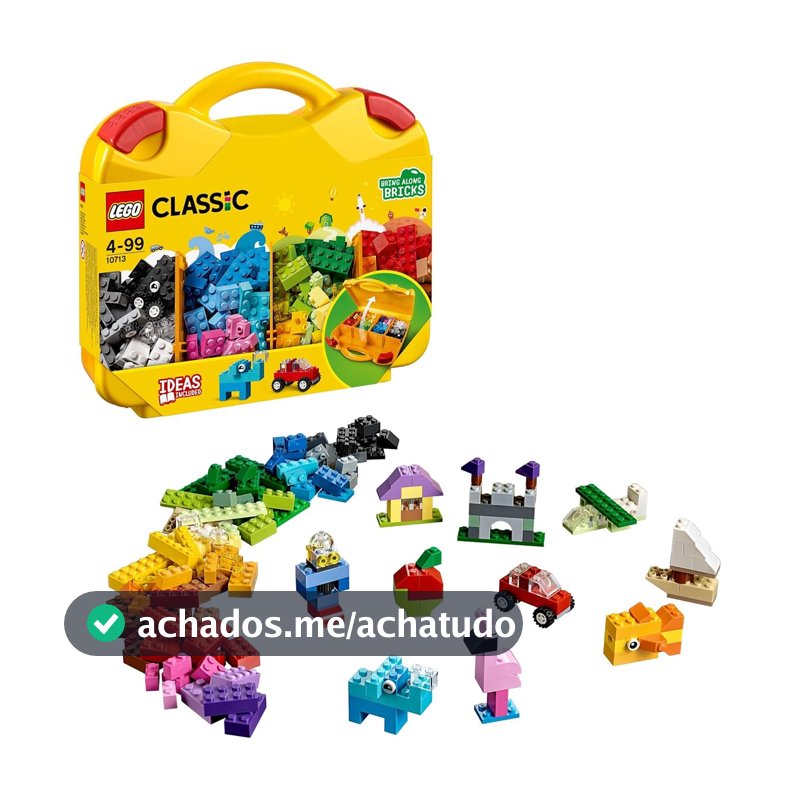 LEGO Classic ─ 10713 Maleta da Criatividade ─ Kit de construção (213 peças)