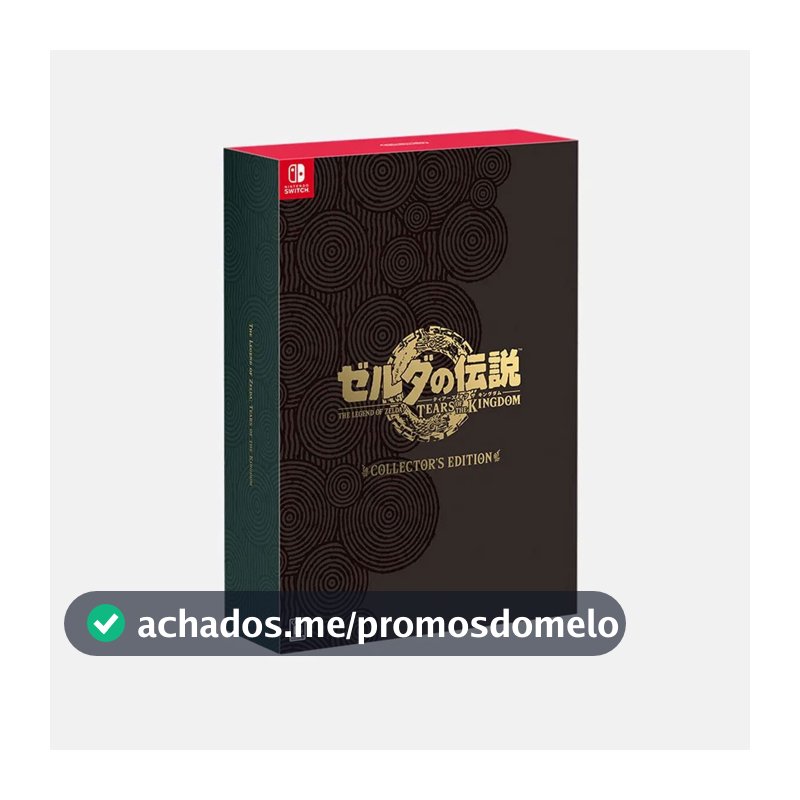 The Legend of Zelda: Tears of the Kingdom Collector's Deluxe Edition - Nintendo Switch