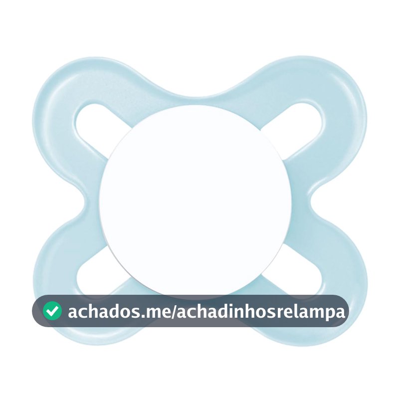 MAM Baby 1 Chupeta Original Start Com Bico Simétrico de Silicone SkinSoft para Crianças 0-2 Meses Embalagem Blister, Azul