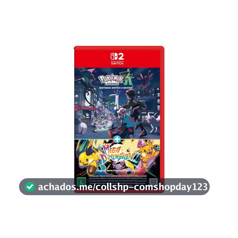 Pokémon Legends: Z-A + Mega Dimension – Nintendo Switch 2