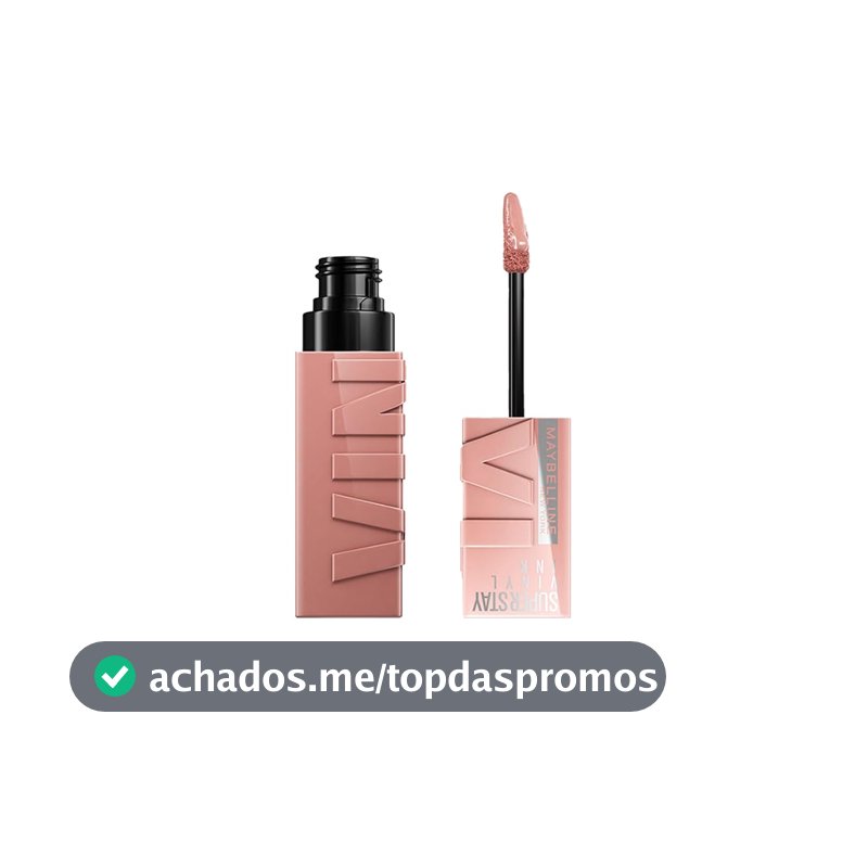 Batom Líquido Vinil SuperStay Vinyl Ink Maybelline Captivated 4,2ml