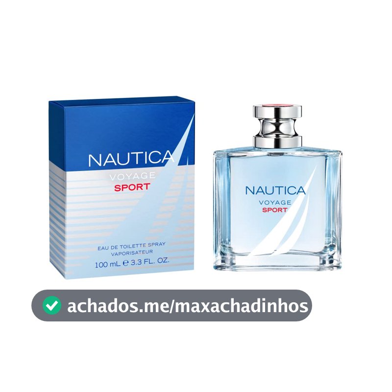 Perfume Nautica Voyage Sport Eau de Toilette Masculino 100ml