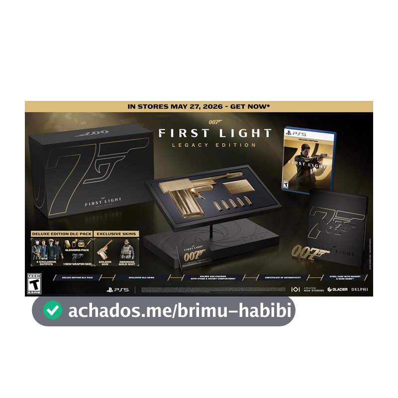 007 First Light - Legacy Edition - PlayStation 5
