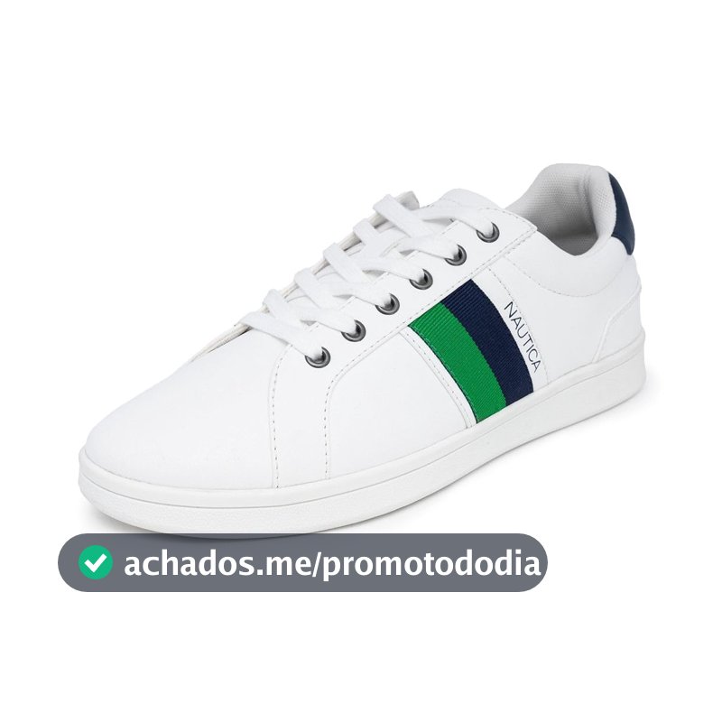 Nautica Men’s Casual Lace-Up Sneakers, Classic Low-Top Fashion Shoes with Sleek Everyday Style