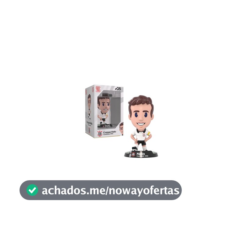 Oferta por tempo limitado: Craque Neto Corinthians 1990 Miniatura Oficial