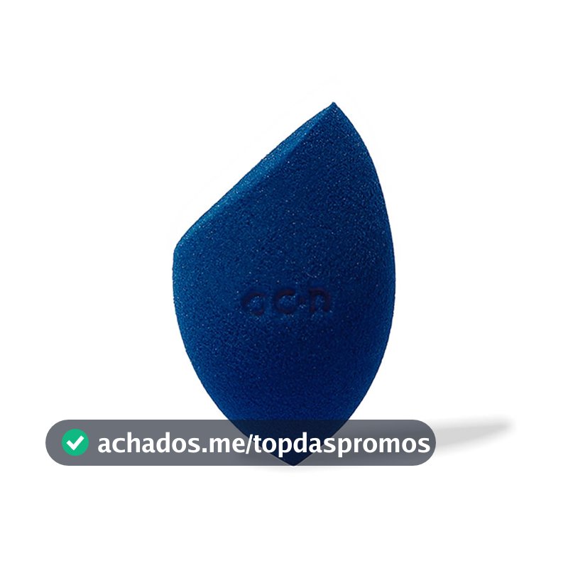 Esponja de Maquiagem Océane Flat Blend, Azul