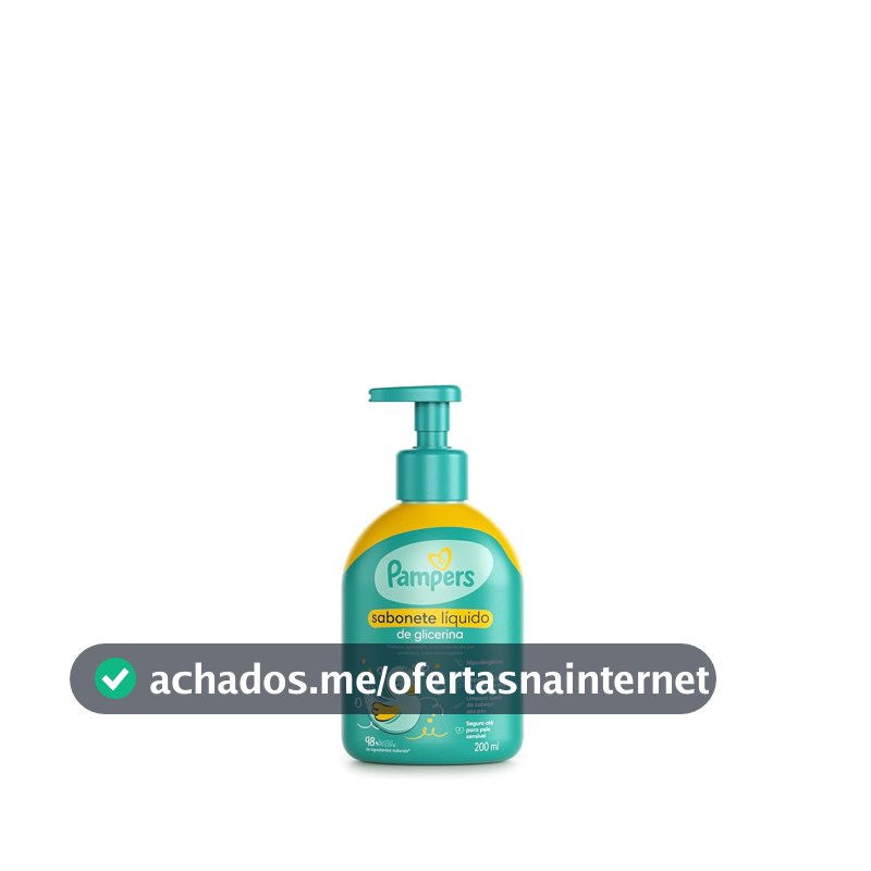 Pampers Sabonete Líquido Glicerina 200ml