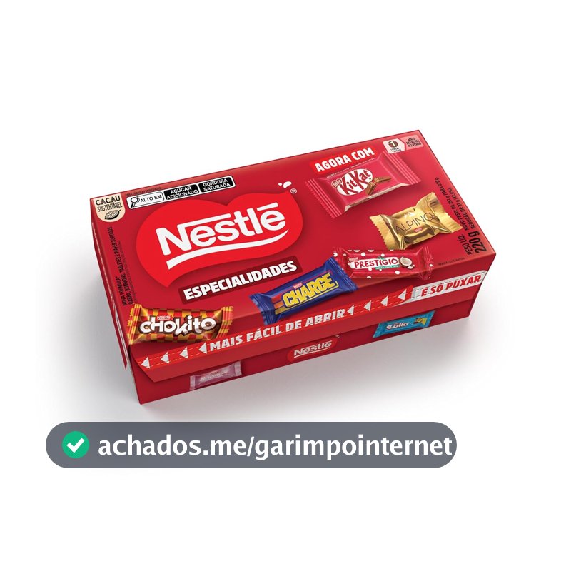 Bombom NESTLÉ Especialidades Caixa 220g