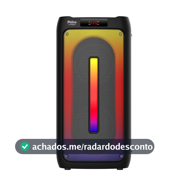 Caixa de Som Amplificada Philco Bluetooth PCX4500 300W
