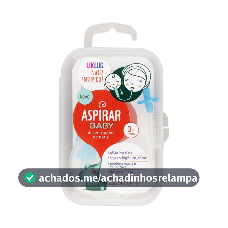 Aspirador Nasal Likluc Aspirar Baby
