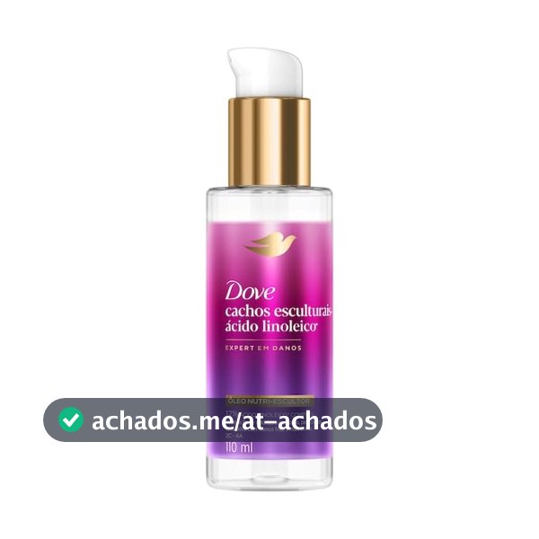 Dove Óleo Nutri-Escultor Cachos Esculturais + Ácido Linoleico 110ml