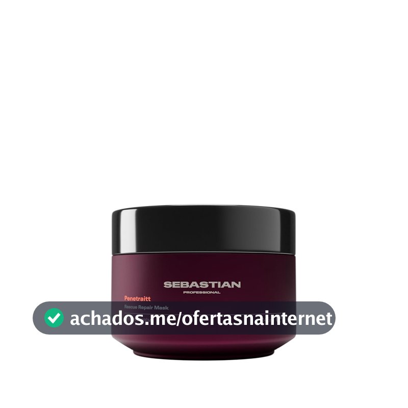 Sebastian Professional, Penetraitt, Máscara capilar de restauração e resgate para cabelos danificados, 145ml