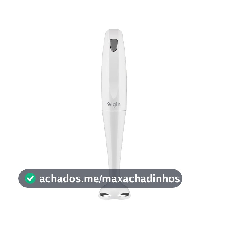 Mixer de Mão 200W Elgin Compacto e Leve, ergonômico e fácil de limpar Branco 220v
