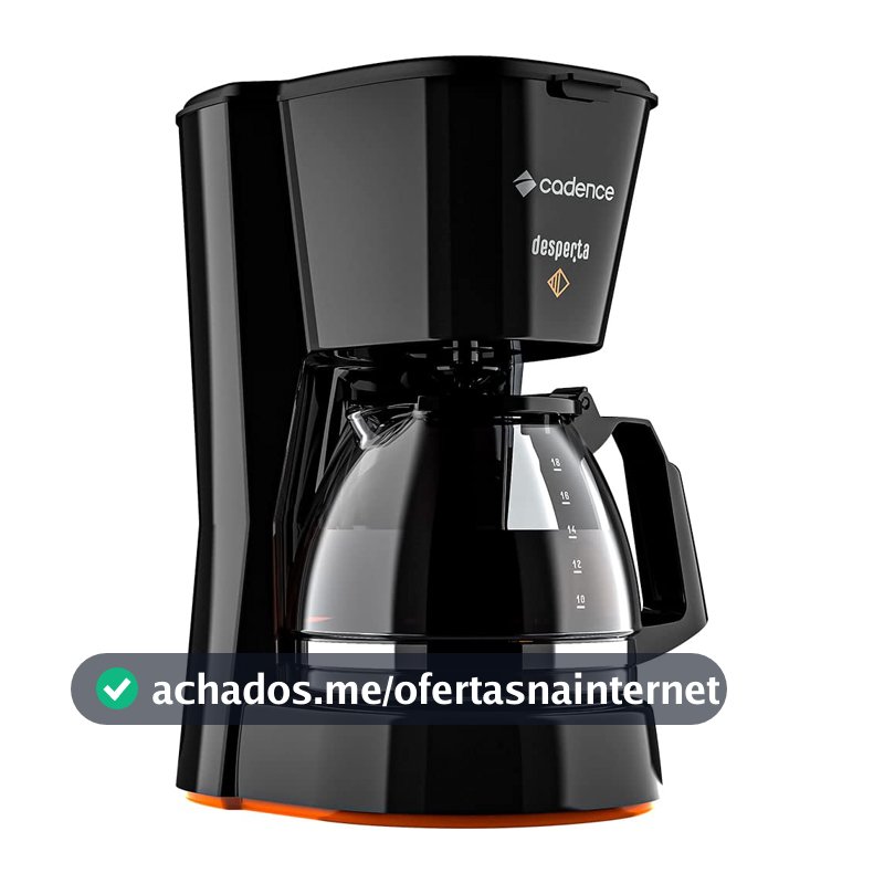 Cafeteira Elétrica Cadence Desperta Constrast 127V - CAF338