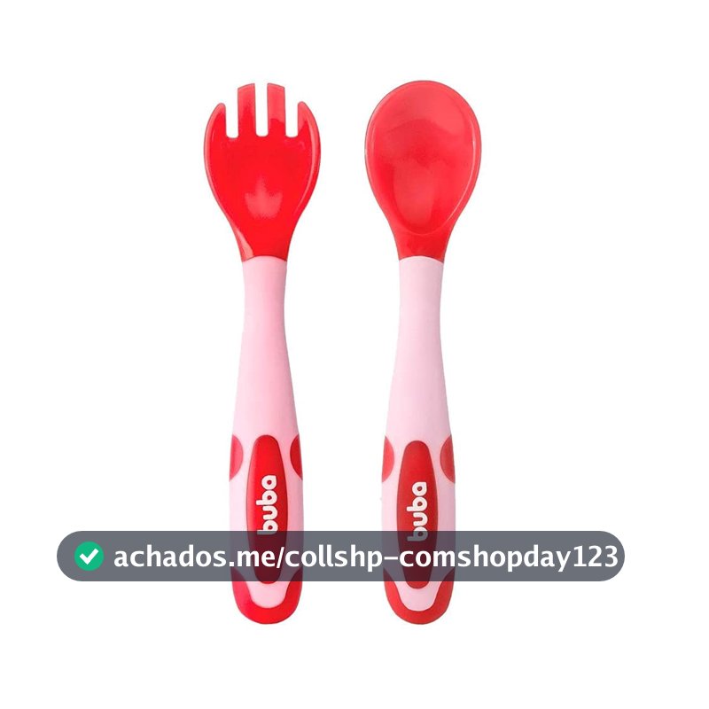 Buba Kit Talher Flexivel E Termossensivel Rosa