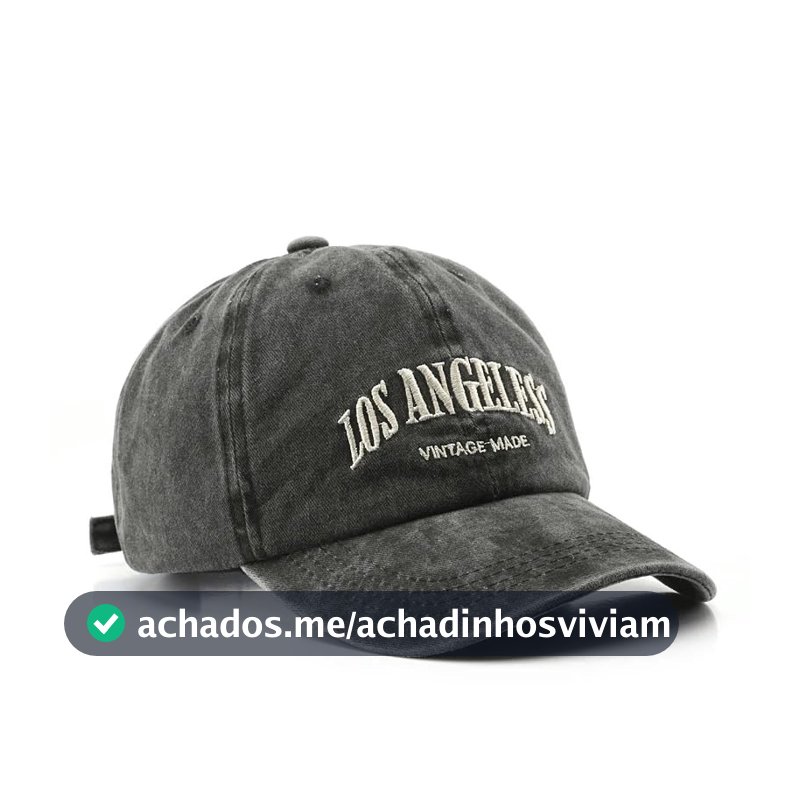 Boné Luke Sports Vintage LS Algodão Ajustável