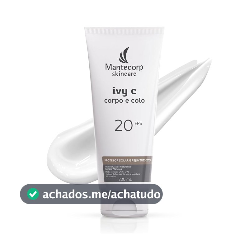 Mantecorp Skincare Ivy C Hidratante Rejuvenescedor Corporal Corpo E Colo