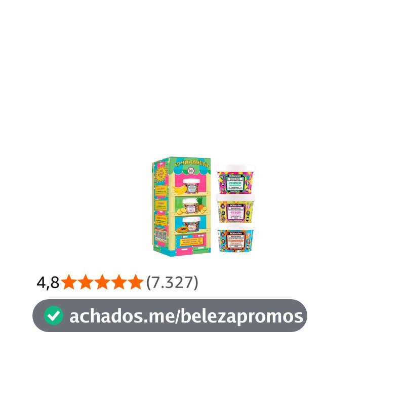 Lola Cosmetics Kit Cronograma Capilar Be(m) Dita Ghee - 3 Produtos