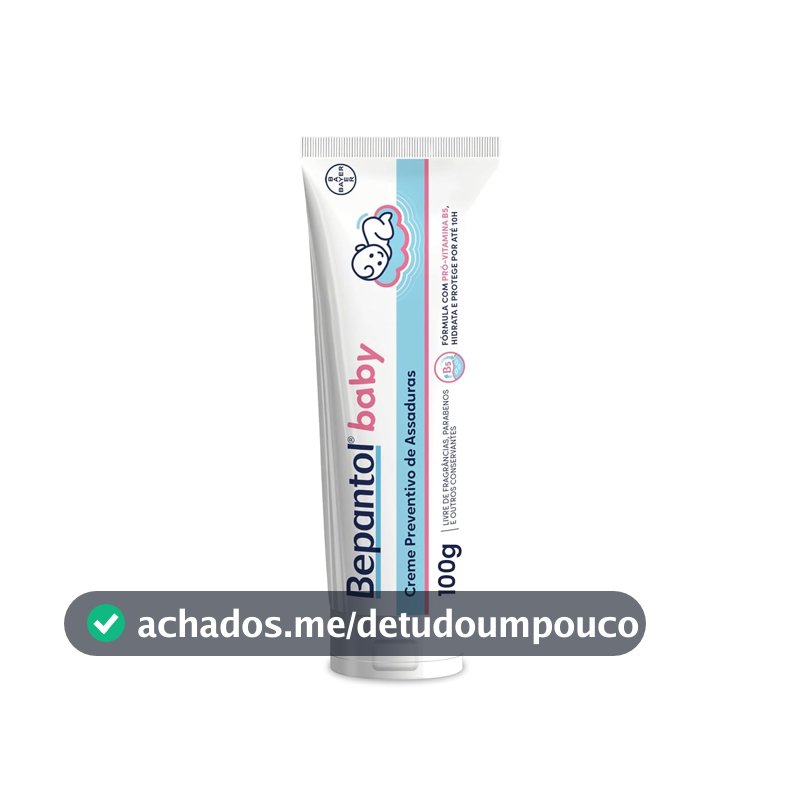 Bepantol Baby Pomada Assadura Bebe, Hipoalergênica, 100g