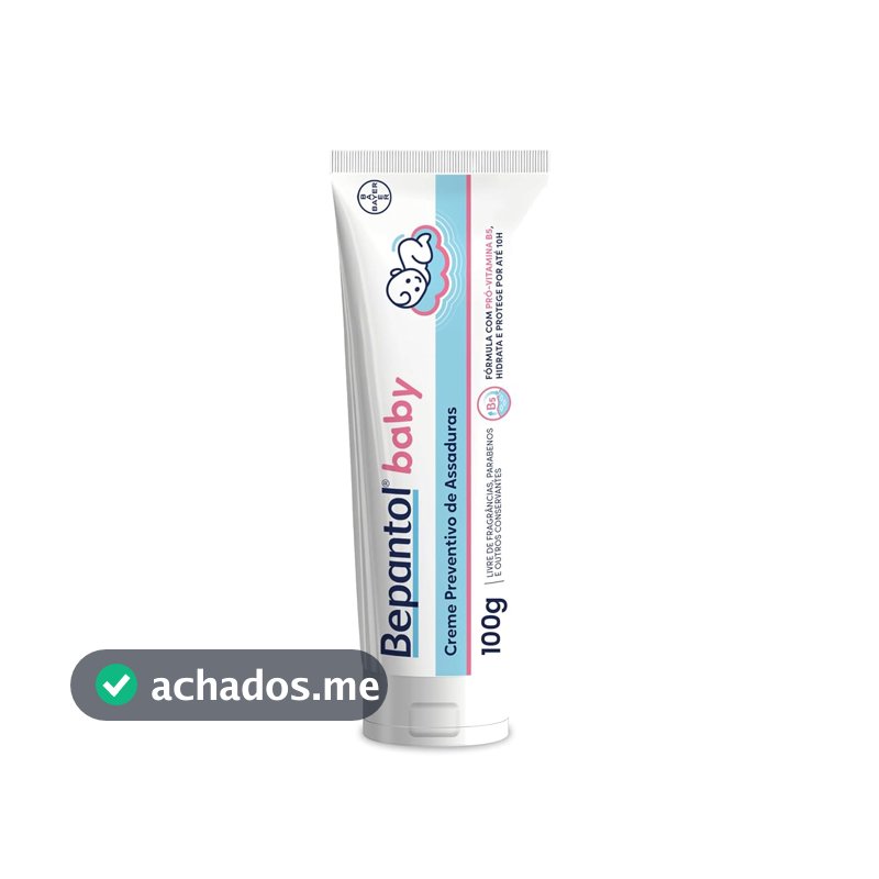 Bepantol Baby Pomada Assadura Bebe, Hipoalergênica, 100g