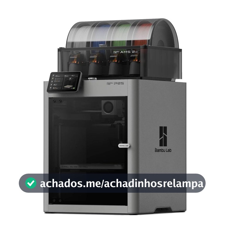 Impressora 3D Bambu Lab P2SC - P2S + AMS (Combo) - 220V