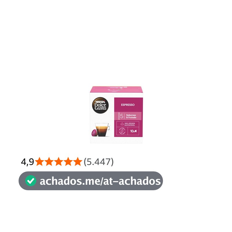 Nescafe Dolce Gusto, Espresso, 10 Cápsulas