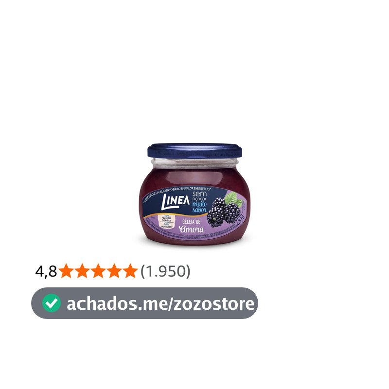 Linea Geleia de Amora 230g